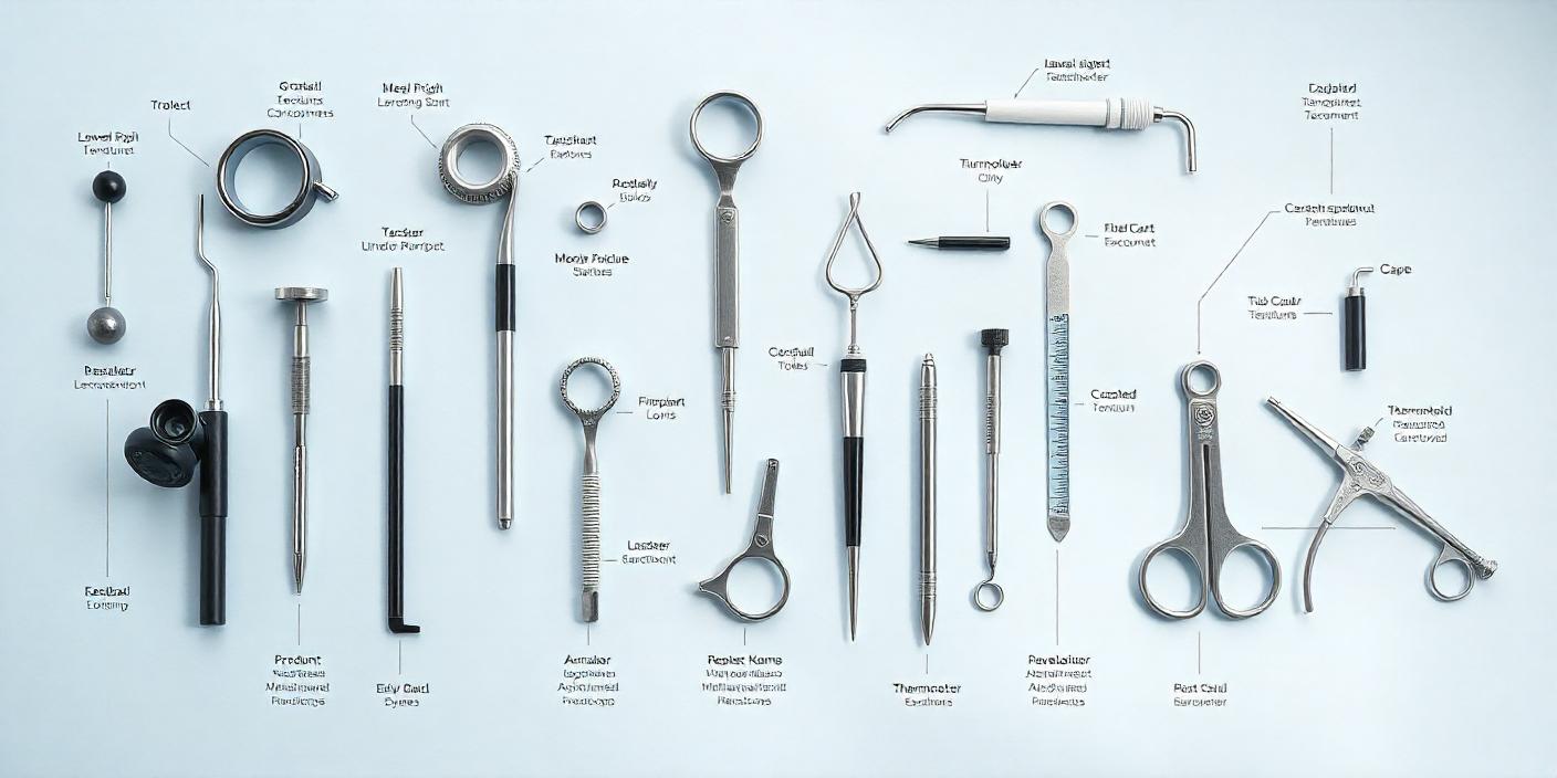 Виды медицинских инструментов