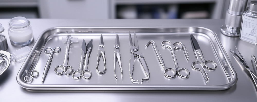 Базовый набор лапароскопических инструментов